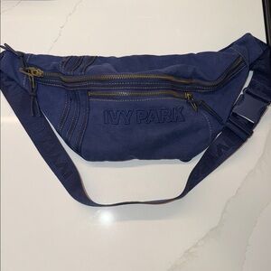 IVY PARK Denim Blue Belt Bag